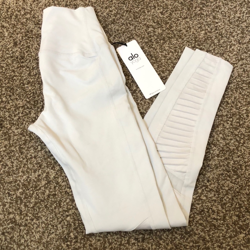 High-Waisted Moto Leggings